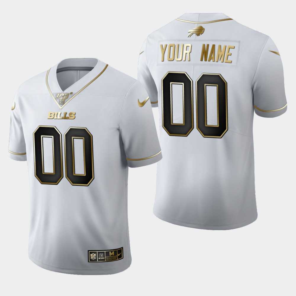 Nike Bills Customized White 100th Season Vapor Untouchable Limited Jersey,We sell and wholesale Nike Bills Customized White 100th Season Vapor Untouchable Limited Jersey on line form chian!